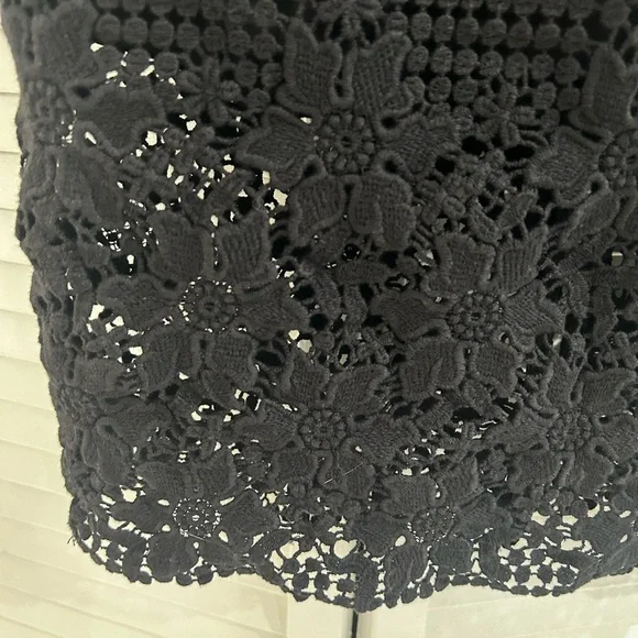 WHBM Black Lace Sheath Dress - Picture 5 of 11